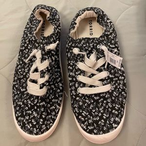 Torrid Ruched Flower Sneaker 10W